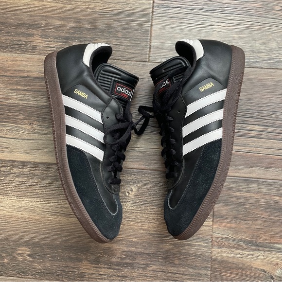 Mens Adidas Samba OG Black Gum, Size 12, 9/10 Condition, No Box - Picture 4 of 8